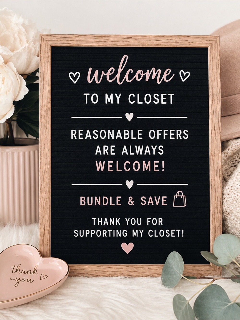 All items final sale, I don’t accept returns